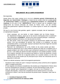 COMUNICAT OFICIAL (pàg.1) | 18 de setembre de 2023